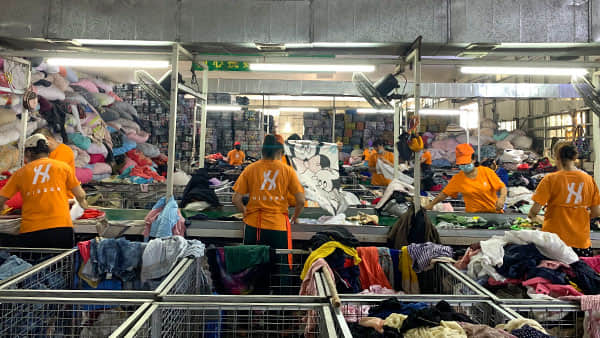 Wholesale Second Hand Clothes Warehouse